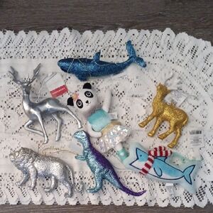 Wondershop Holiday Ornaments Set - Silver, Gold, Blue